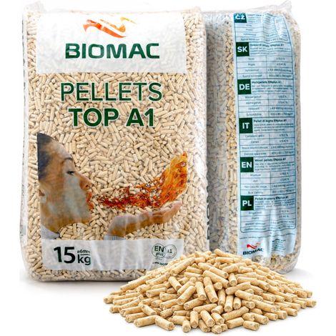 🌲 TOP ENplus A1 – DREVENÉ PELETY – 1 050 kg (70 × 15 kg)